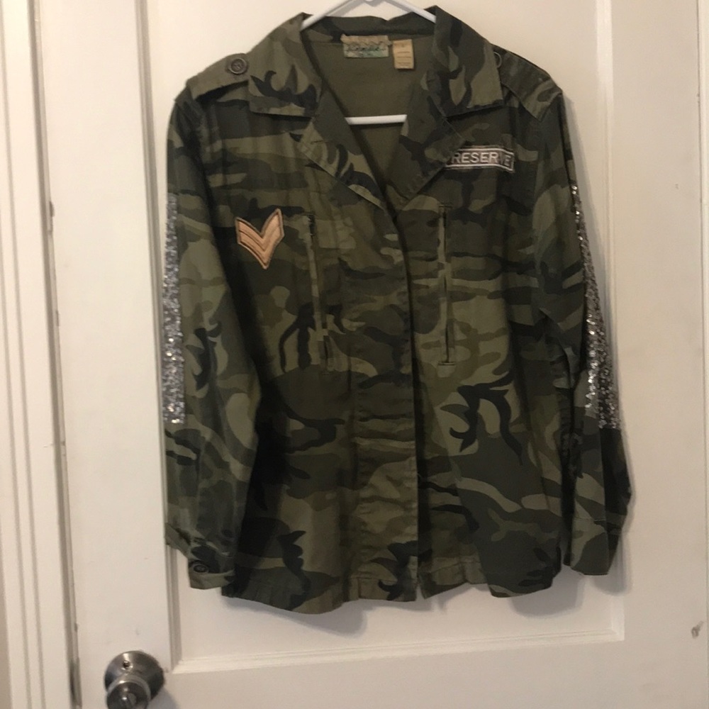 Camo fashion jacket